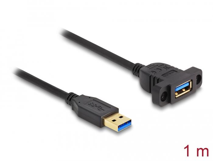 Delock SuperSpeed USB 5 Gbps (USB 3.2 Gen 1) Kabel USB type-A Stik til Bu - Delock