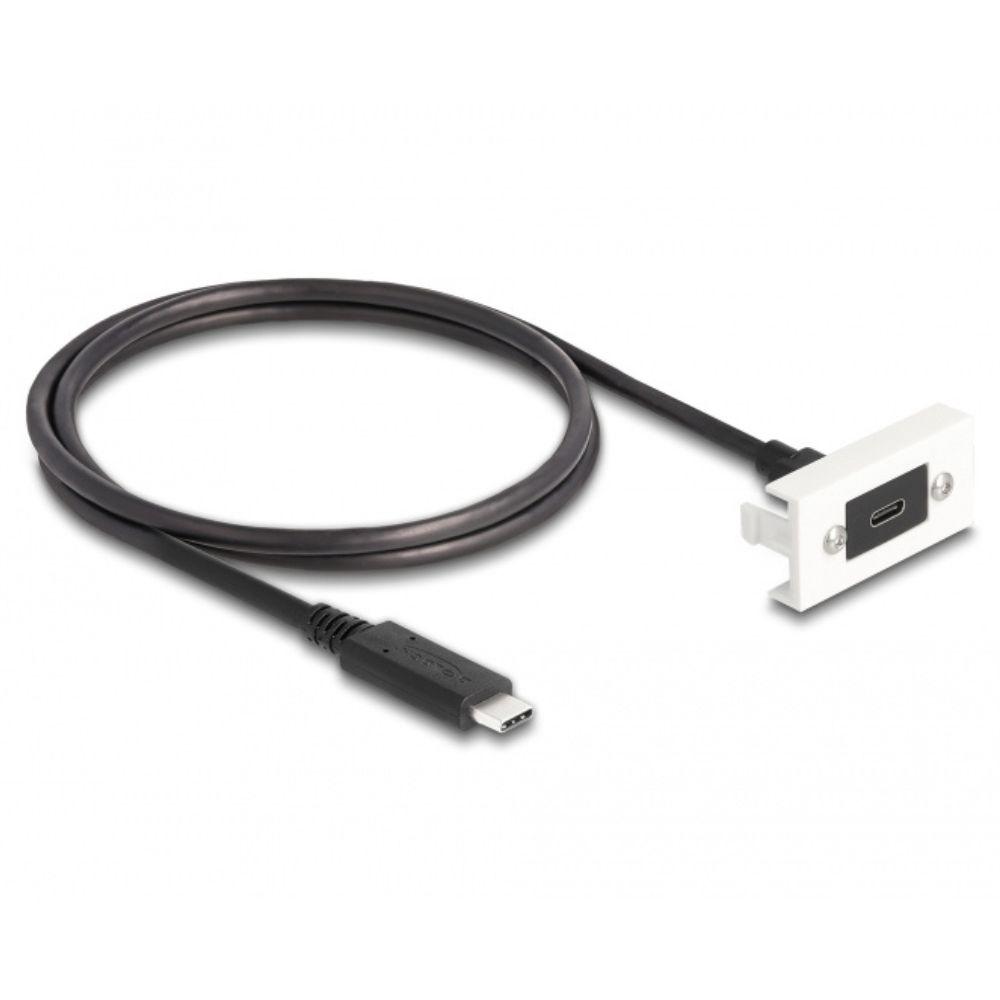 Delock Easy 45 Modul SuperSpeed USB 10 Gbps (USB 3.2 Gen 2) USB Type-C™ - Delock