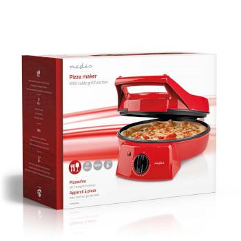 Pizzaovn og Grill 30 cm Justerbar temperatur 1800 W - Nedis