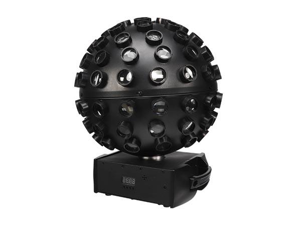 LED-DISKOKUGLE MED RGBWA-UV LED'ER - HQ-Power