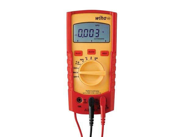 Wiha Digitalmultimeter op til 600 VAC, CAT IV (45218) - WIHA