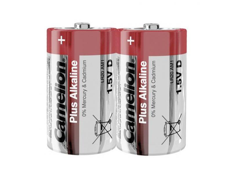 Batteri Camelion Plus Alkaline Mono D LR20 (2 stk.) - Camelion