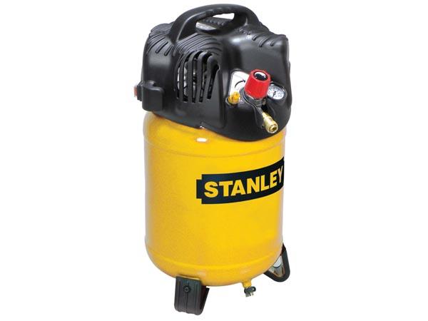 Kompressor - Oliefri - Vertikal - 24 L / 1,5 hk / 10 bar - Stanley