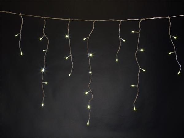 RANA LED - 2 x 1,3 m - 150 LED'er - varm hvid - transparent kabel - 24 V - Vellight