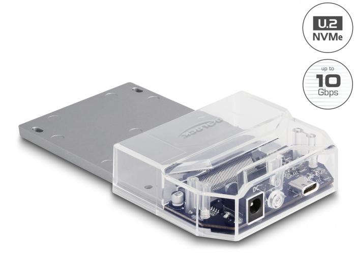 Delock USB Type-C™ Dockingstation til 1 x U.2 SSD - Delock
