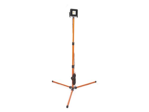 MOBIL LED-ARBEJDSLYGTE PÅ STATIV - 20 W - 4000 K - 5 m Kabel + EU-stik - Perel
