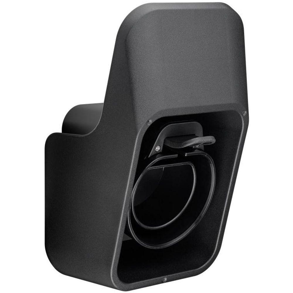 Vægbeslag med kabelholder til Type-2-ladekabel til elbiler