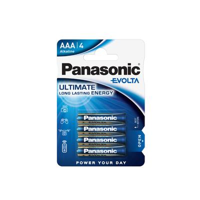 Panasonic Evolta Alkaline AAA Blister 4 - Panasonic