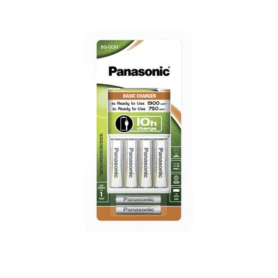 Panasonic Basisoplader BQ CC51 inkl. 4x AA 1900mAh & 2x AAA 7 - Panasonic