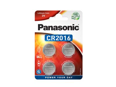 Panasonic Lithium CR2016 Blister 4 - Panasonic