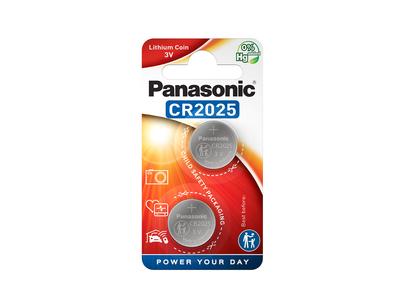 Panasonic Lithium CR2025 Blister 2 - Panasonic