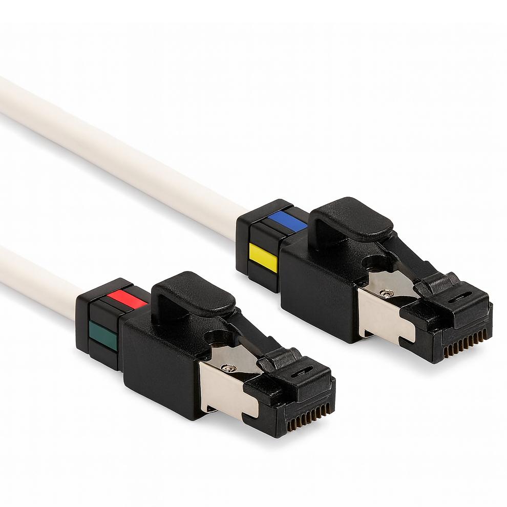S/FTP netværkskabel Cat 6a - Delock