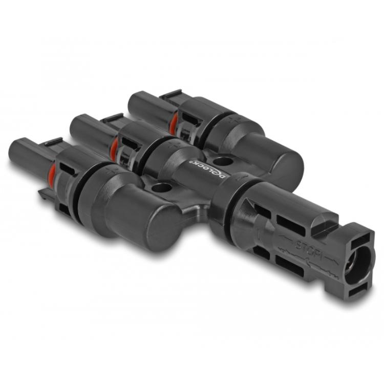 Delock DL4 Solar-connector 1 x Stikdåse på 3 x Bus