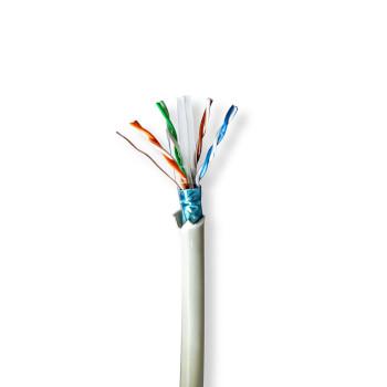 Netværkskabel Rulle CAT6 Solid F/UTP Kobber 305,0 m Indendørs - Nedis