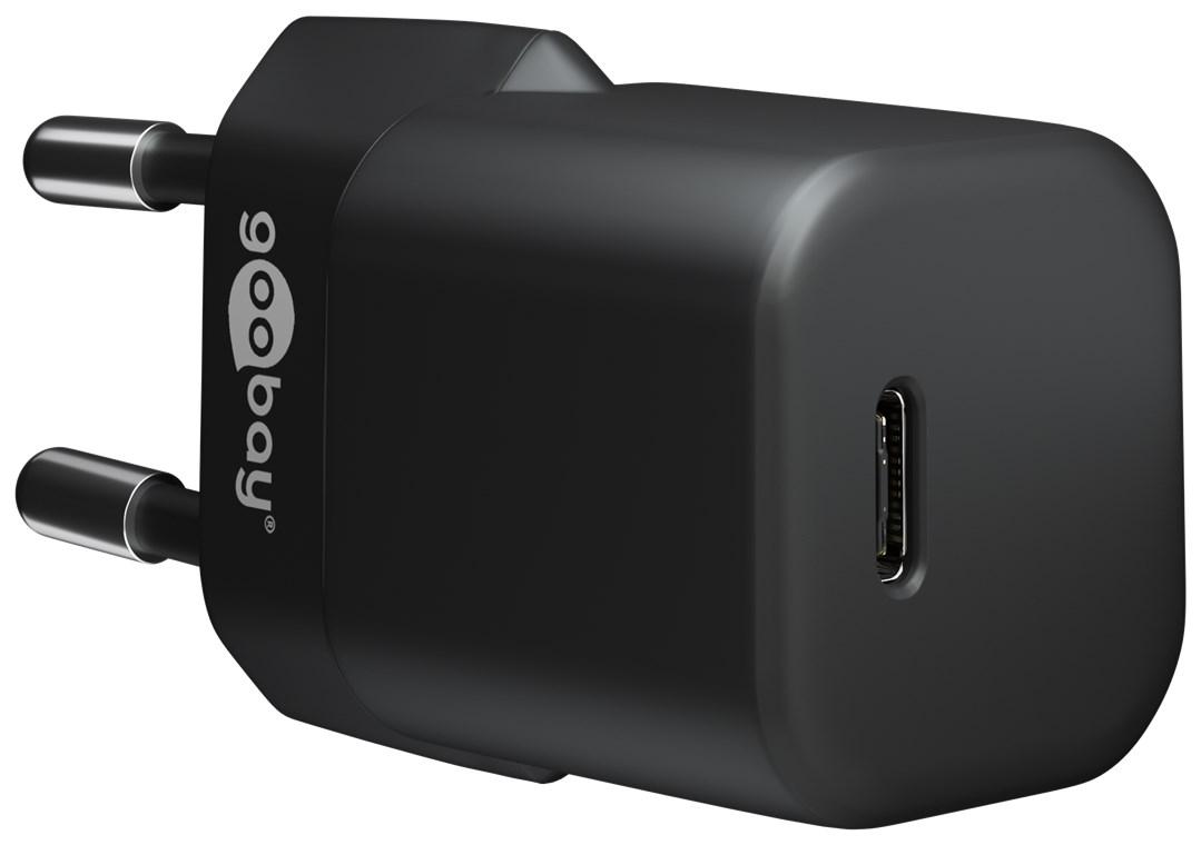 USB C-oplader + lightning-kabel - Goobay