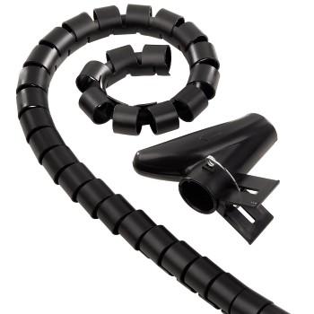 Kabelbinder-Slange, 2 m, 25 mm, sort - Hama