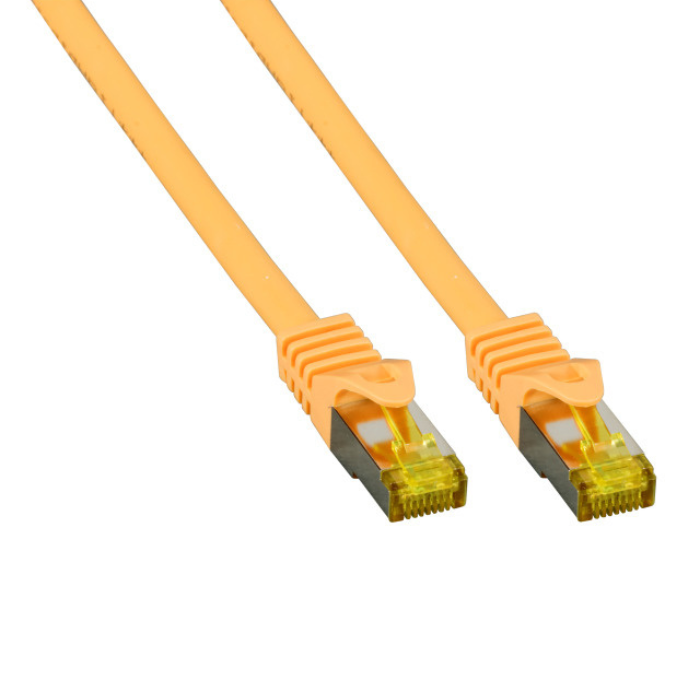 ROLINE S/FTP (PiMF) Patchkabel Kat.6A, 10 Gbit/s, komponentniveau, LSOH, grøn - EFB