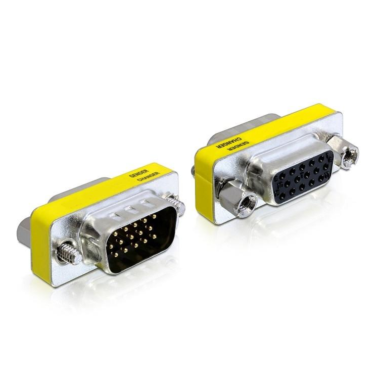 Delock adapter: VGA stik til stik - Delock