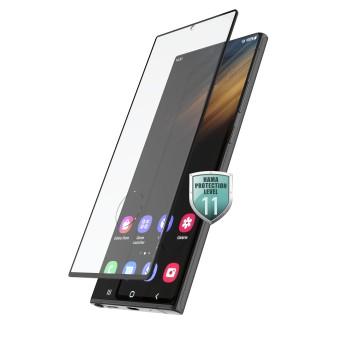 3D Full-Screen Displayskærmbeskyttelsesglas til Samsung Galaxy S23 Ultra, sort , , - Hama