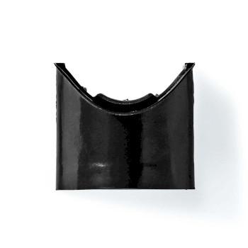 Kabelstyring Rør PVC Sort - Nedis