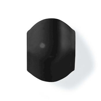 Kabelstyring Rør Hjørne 1 stk. PVC Sort - Nedis