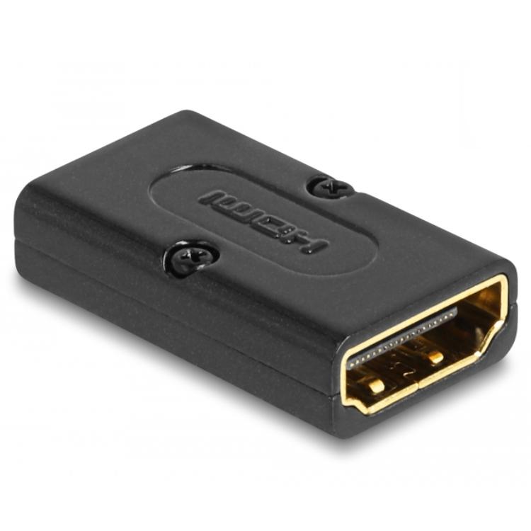 Delock HDMI-adapter Stik til Stik 8K 60 Hz Metal