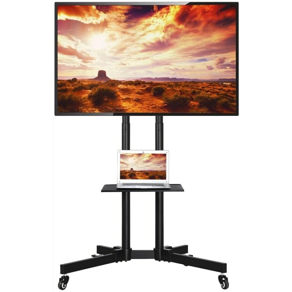 Tv stand gulvstander mobil 37–70 tommer justerbar