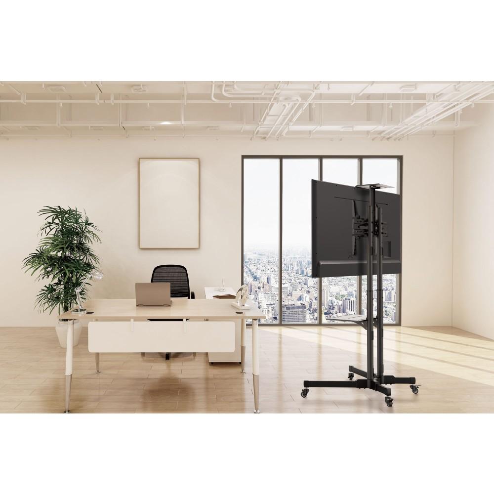 Tv stand gulvstander mobil 37–70 tommer justerbar