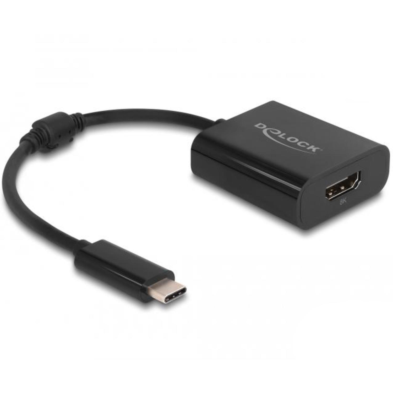 Delock USB Type-C™-adapter til HDMI (DP Alt Mode) 8K med HDR-funktion