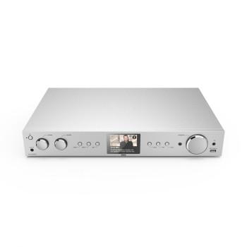 Hifi-Tuner DIT2105SBTX, DAB+/Internetradio/Bluetooth® RX & TX/App, sølv - Hama