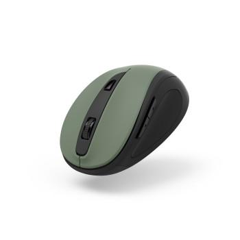 Optisk Trådløs Mus 6 Knapper MW-400 V2, ergo., USB-modtager, opalgrøn - Hama