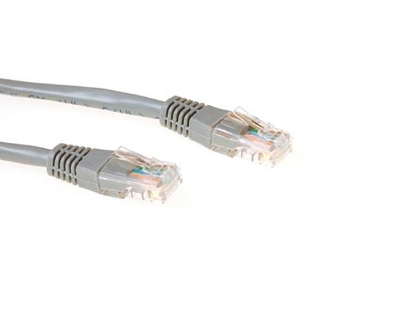 EWENT - U/UTP-Netværkskabel / 5 m / GRÅ / M-M - Ewent