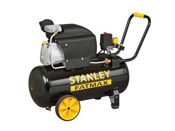 Kompressor - Olielubriceret - Horisontal - 50 L / 2,5 hk / 10 bar - Stanley Fatmax