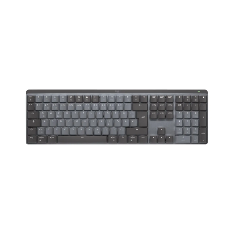 Logitech trådløst tastatur MX mekanisk taktilt detail - Logitech