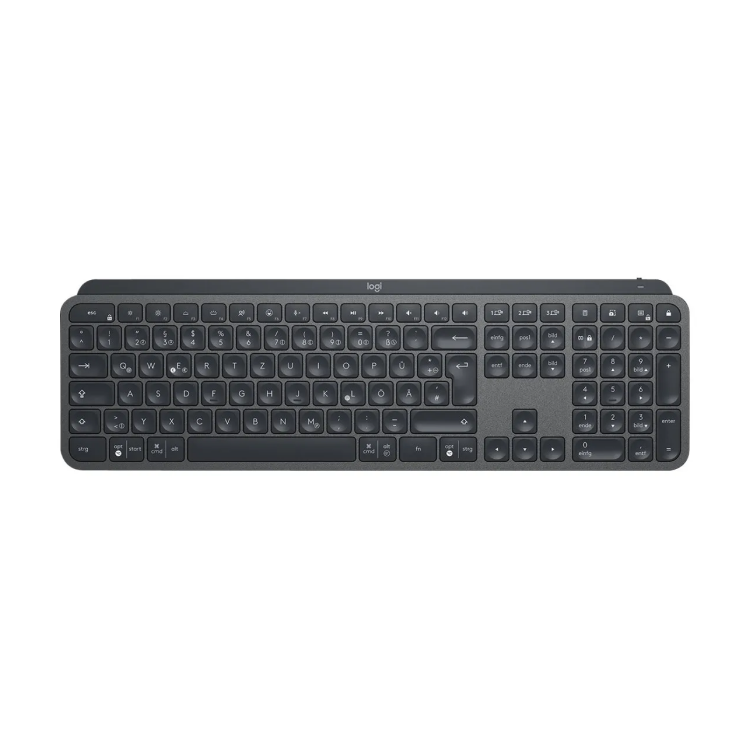 Logitech trådløst tastatur MX Keys graphite retail