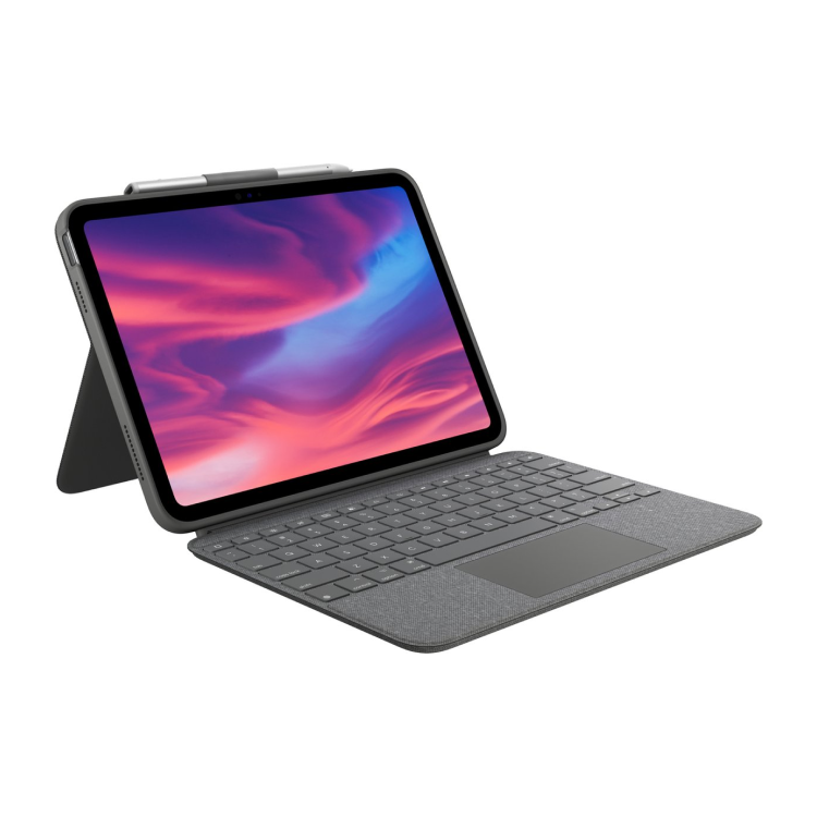Logitech Combo Touch - Tastatur og folie - LOGITECH
