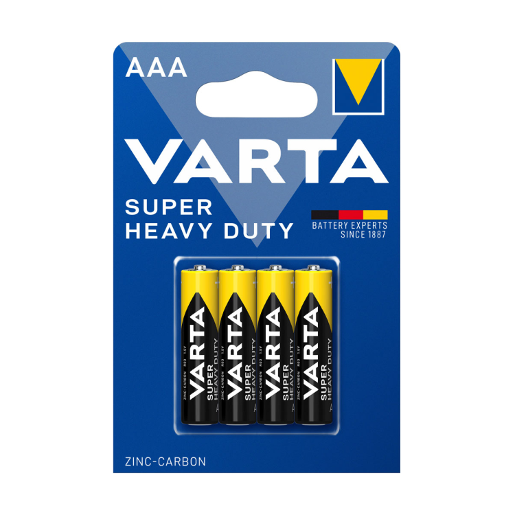 Varta Superlife / Super Heavy Duty AAA Foil 4 - Varta