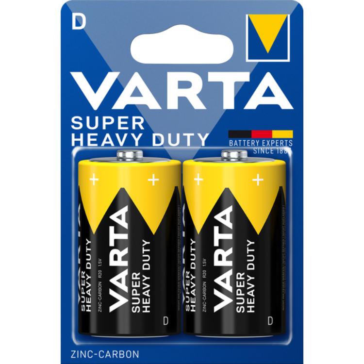 D-batteri - Zink - Varta