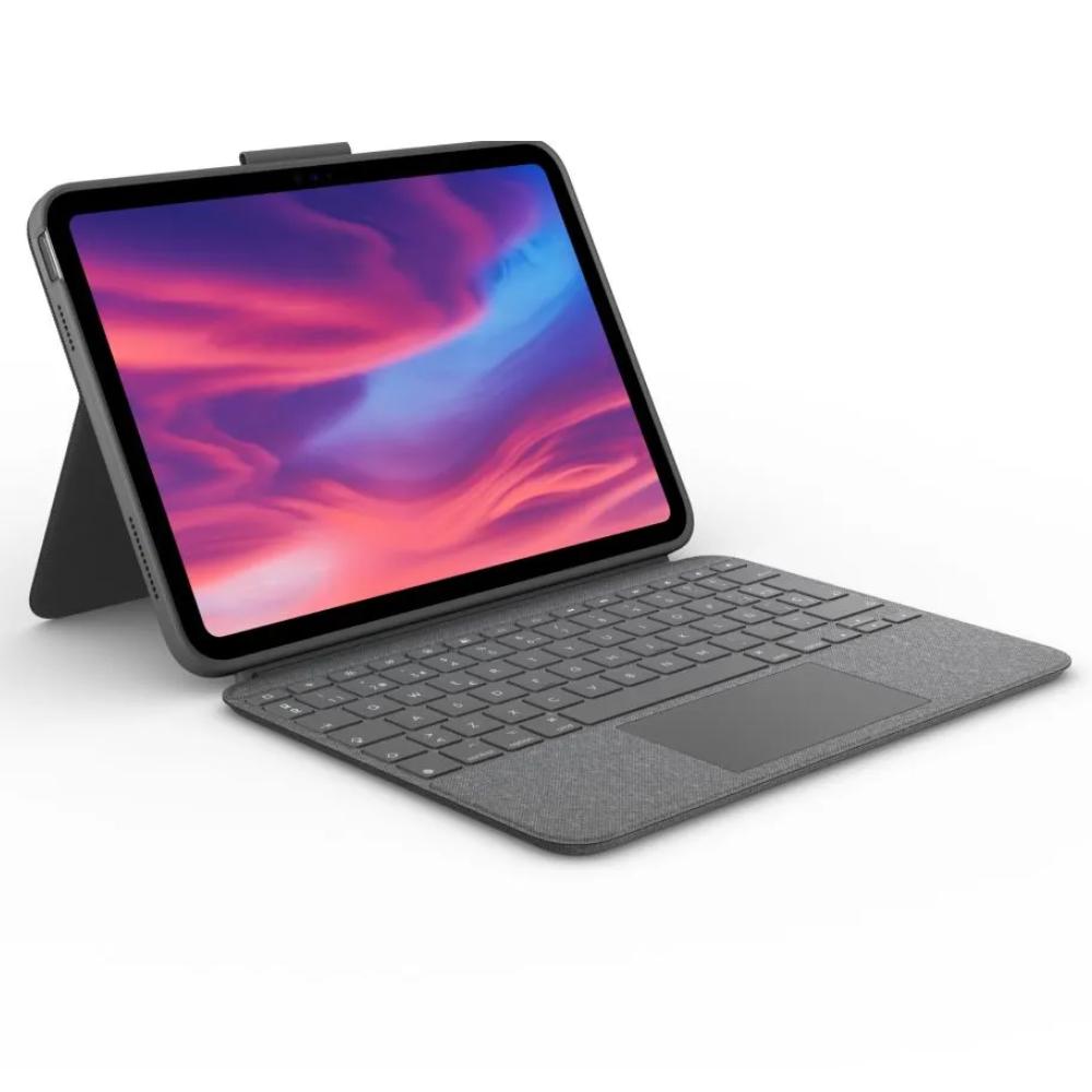 Logitech Combo Touch - Tastatur og folie - LOGITECH