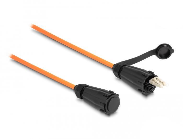 Delock LWL, LC Duplex - LC Duplex, Multimode OM2, 3 m