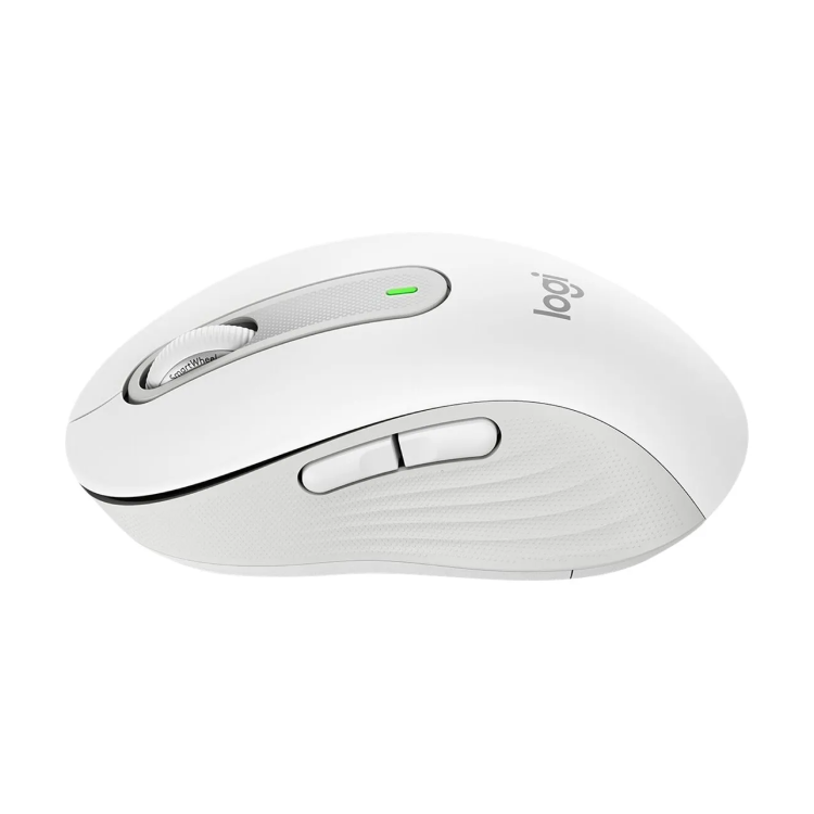 Logitech trådløs mus M650 L Bolt/Bluetooth hvid links - Logitech