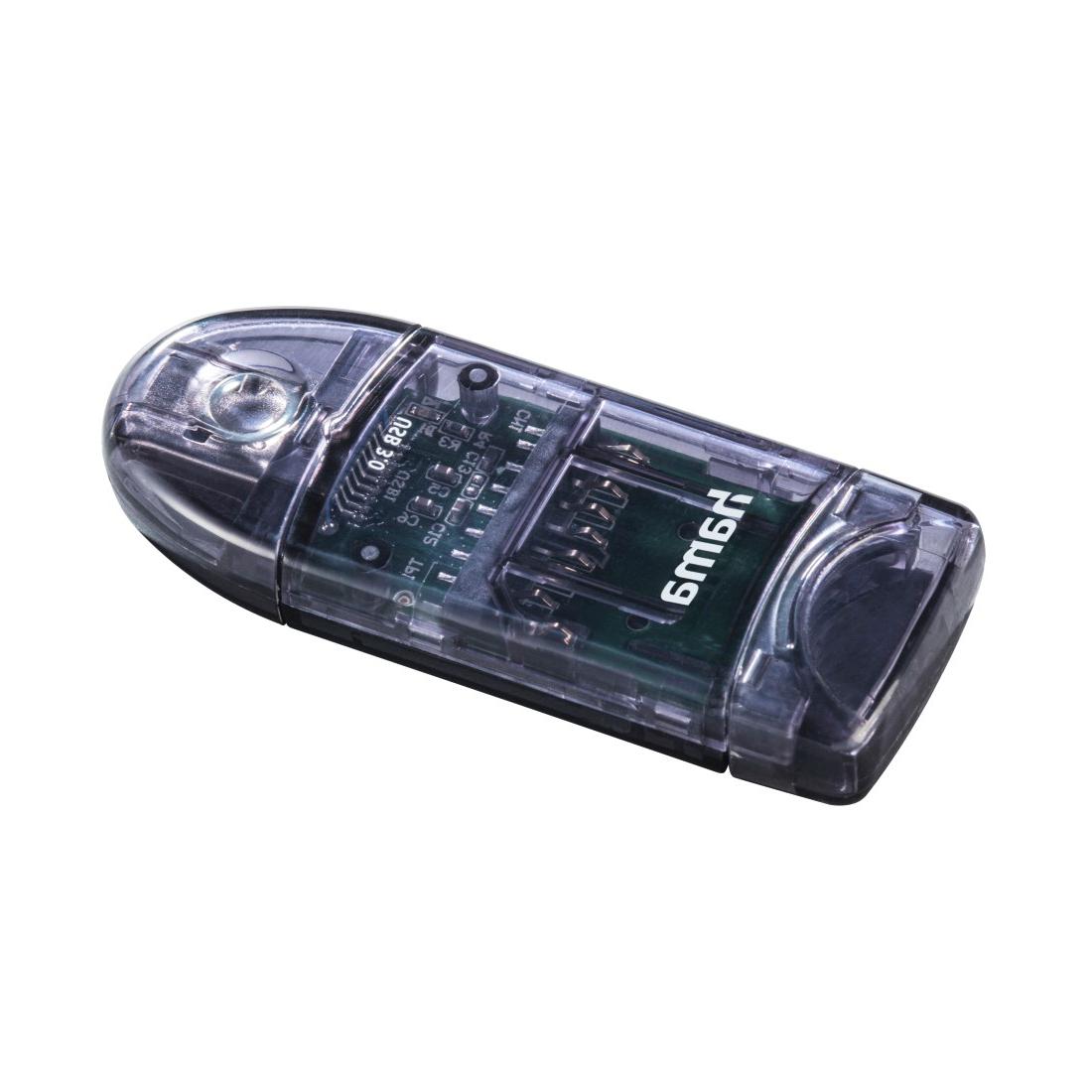 USB-3.0-kortlæser, SD/micro SD, antracit
