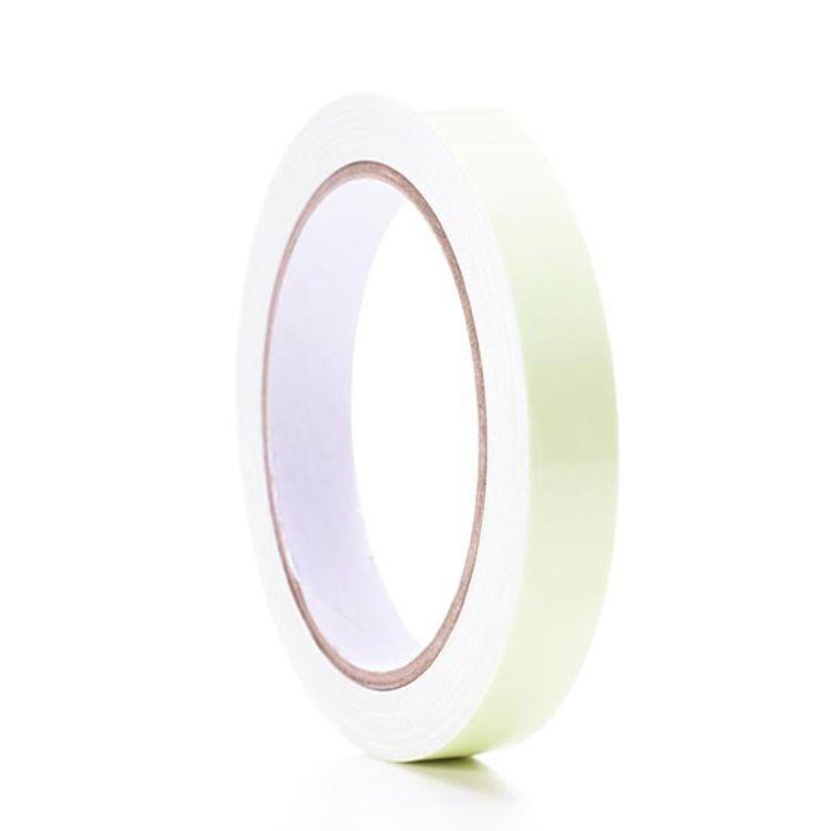 Glow in the dark tape 1,5cm x 10m - Grøn