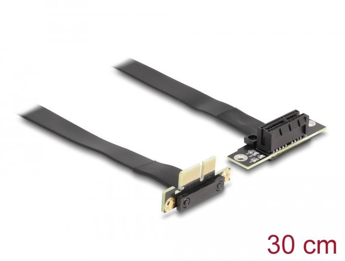 Delock Riserkort PCI Express x1 Stik 90 vinklet til x1 Slot 90 g