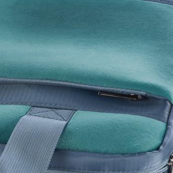 Laptop-Taske Velvet, fra 34 - 36 cm (13,3 - 14,1), petrol - Hama