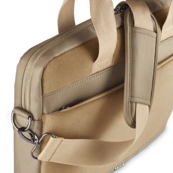 Laptop-Taske Velvet, fra 34 - 36 cm (13,3 - 14,1), sand - Hama