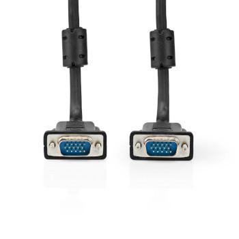 VGA-kabel VGA han VGA han Forniklet Maksimal opløsning: - Nedis