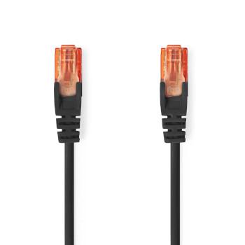 CAT6 Netværkskabel RJ45 Han RJ45 Han U/UTP 10,0 m Rund PVC - Nedis