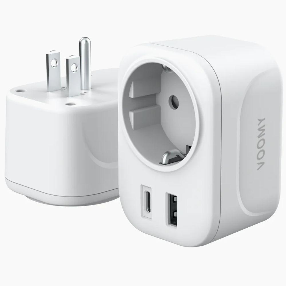 Rejsetenker med USB Amerika
