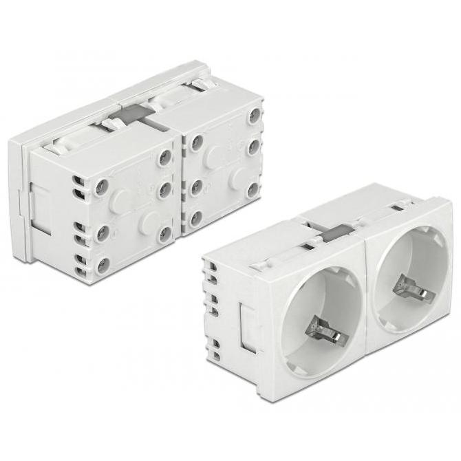 Easy 45 sikkerhedsstikdåse - Delock